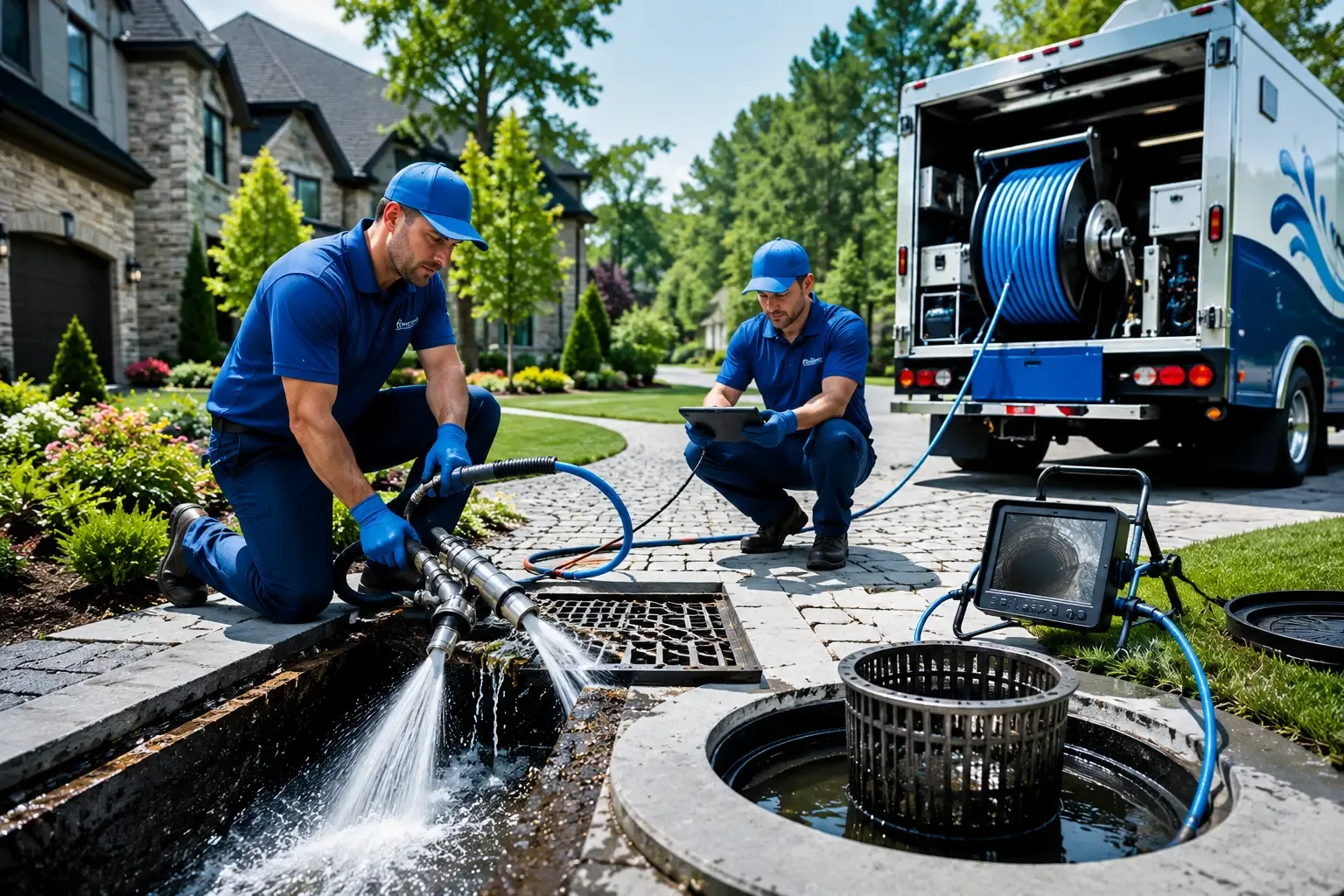 Local outdoor drain cleaning professionals in Canton, OH